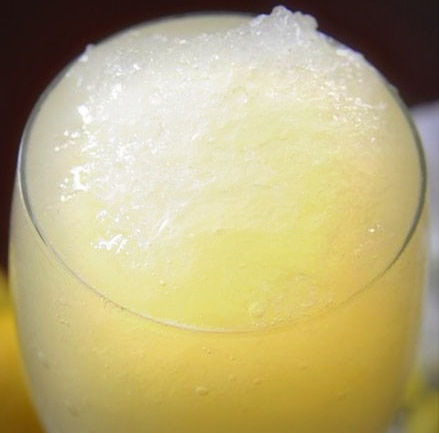 Granita al limone siciliana