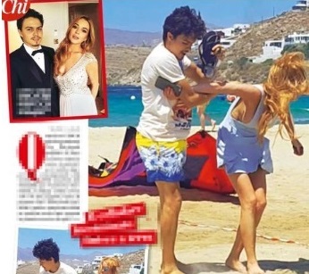 Lindsay Lohan, su "Chi" FOTO lite col fidanzato Egor Tarabasov 4