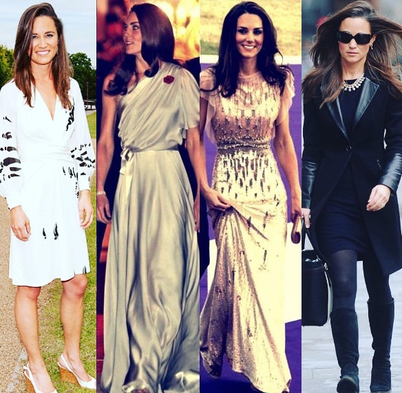 Kate Middleton, sorella Pippa: chi è la più chic? Look FOTO