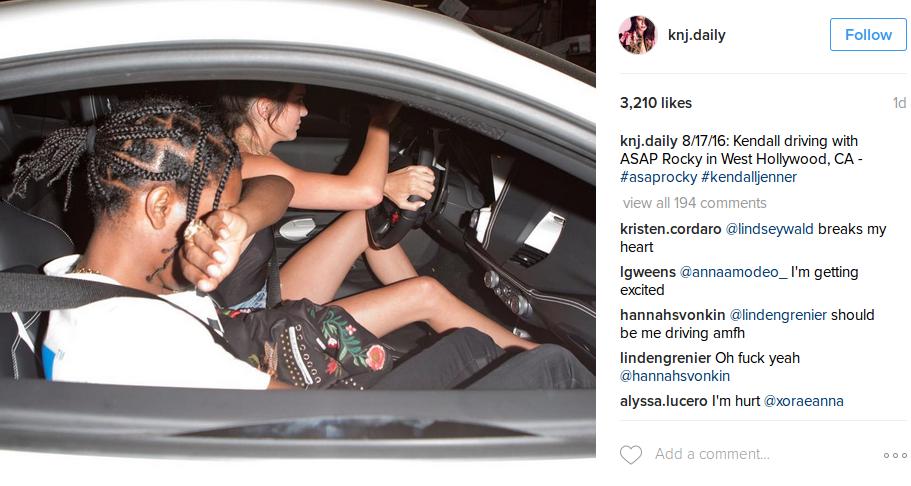 Kendall Jenner, ASAP Rocky fidanzati? Insieme in macchina FOTO