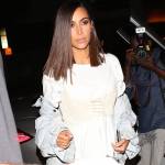 Kim Kardashian magrissima: abitino e gambe in vista