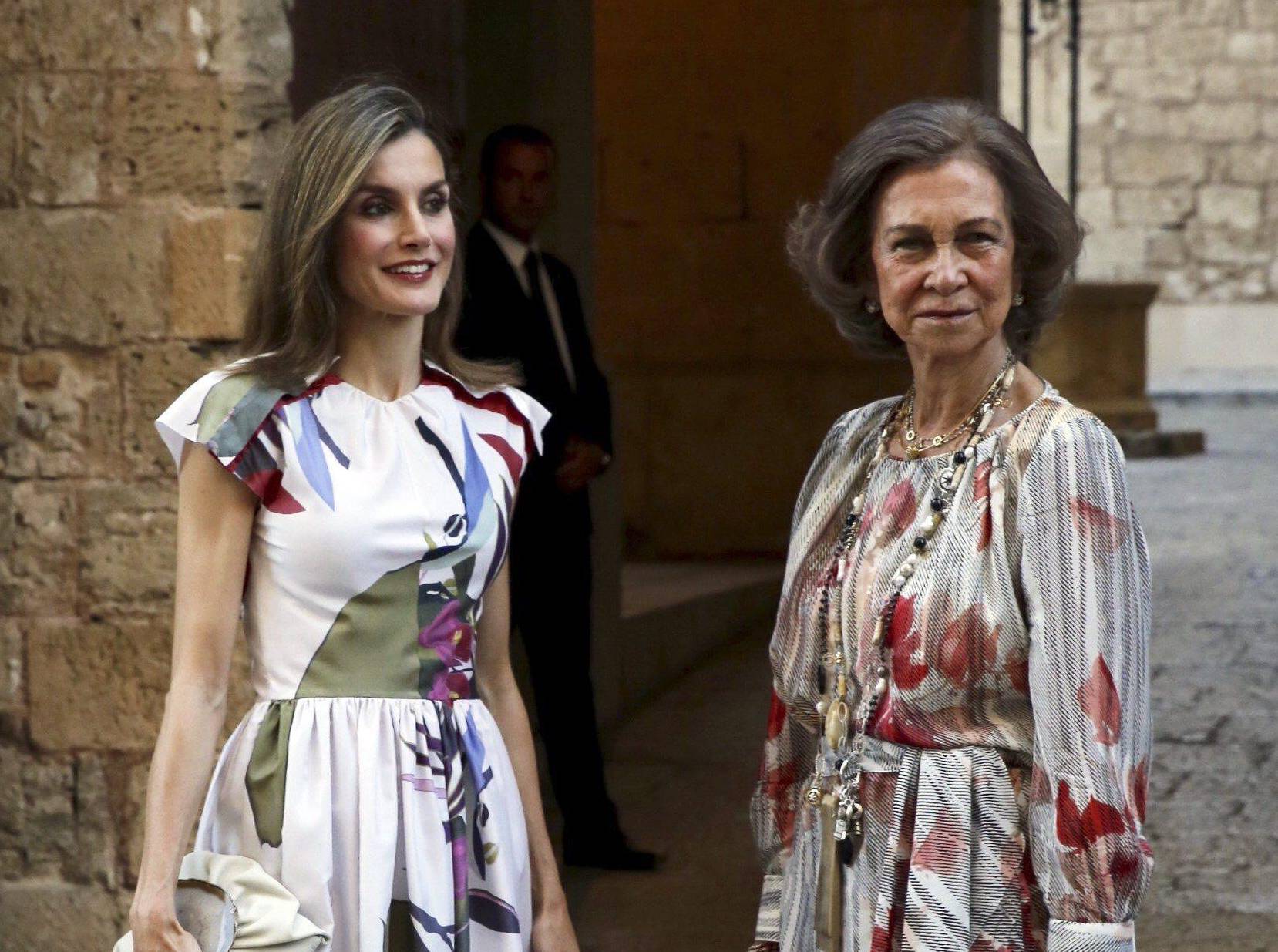 Letizia Ortiz e la Regina Sofia: complici e chic FOTO