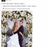 Robbie Williams, dedica d'amore alla moglie Ayda