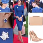 Kate Middleton deliziosa: blu o rosso, sfida di look FOTO