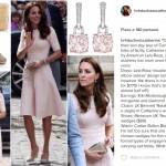 Kate Middleton è tornata! Super chic in abito rosa FOTO