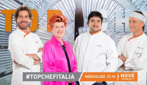 Top Chef Italia sbarca su Nove, sfida tra 15 cuochi