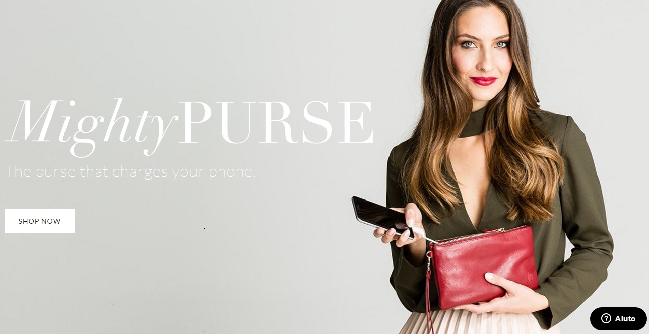 La borsa carica cellulare: non potremo più farne a meno FOTO