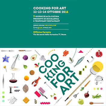 Cooking For Art arriva a Roma la Finalissima Emergente 2016