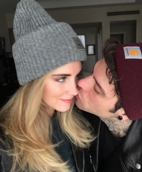 Fedez e la fidanzata Chiara Ferragni: amore social! FOTO