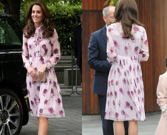 Kate Middleton a fiori, pioggia di critiche: "È troppo..." FOTO