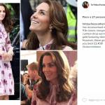 Kate Middleton impeccabile con l'abitino a fiori e tacchi FOTO