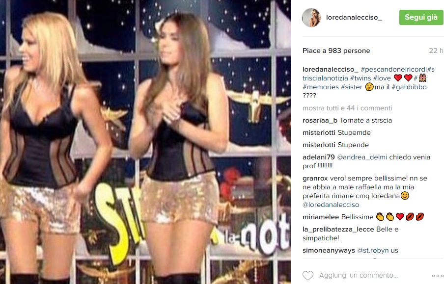 Loredana Lecciso nostalgica: lo scatto che le ricorda... FOTO