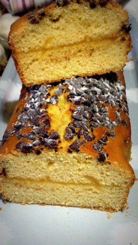 Plumcake all'Arancia senza lattosio