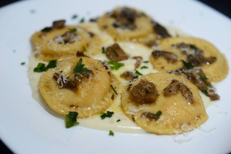 Tortelli di Zucca ai Funghi Porcini