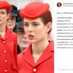Charlotte Casiraghi, Kate Middleton impeccabili in rosso FOTO