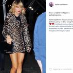 Taylor Swift sensuale: cappotto animalier e gambe in vista FOTO