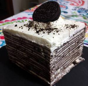 Oreo Mille Crêpes Cake...