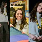 Kate Middleton versione casual: maglione e skinny low cost FOTO