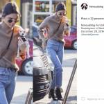 Kendall Jenner, look glamour con... un amico speciale FOTO
