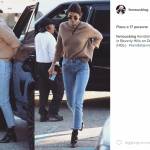Kendall Jenner, look glamour con... un amico speciale FOTO