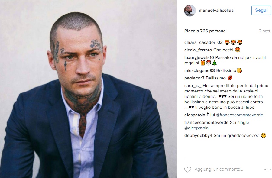 Manuel Vallicella tronista: età, vita privata, tatuaggi FOTO