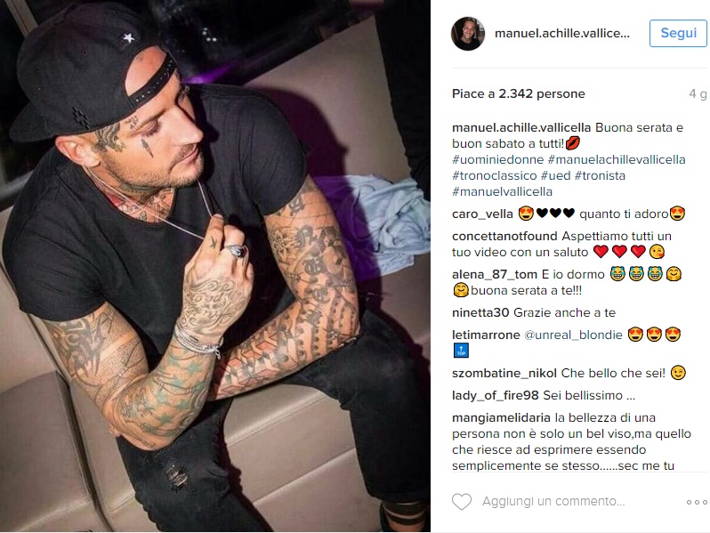 Manuel Vallicella tronista: età, vita privata, tatuaggi FOTO
