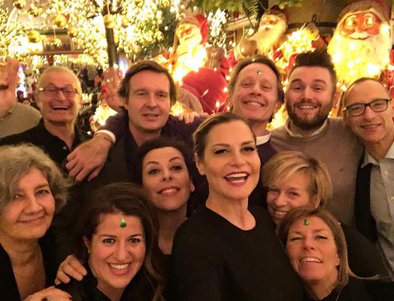Simona Ventura e Gerò Carraro: natale d'amore FOTO