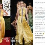 Emily Ratajkowski scandalosa in giallo: abito esagerato FOTO