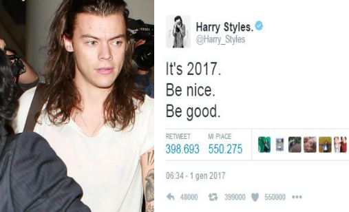 Harry Styles news, messaggio di inizio anno ai fan LEGGI