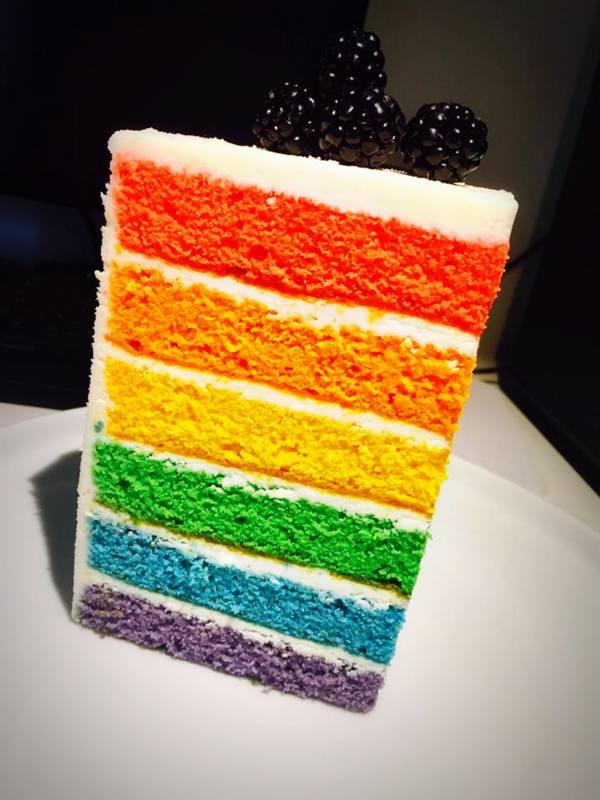 Rainbow Cake... Per un Carnevale colorato...