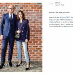 Charlotte Casiraghi e Alexa Chung alla sfilata Gucci a Milano