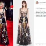 Bella Hadid, Sienna Miller sensuali: abito Dior a confronto FOTO