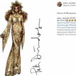 Beyoncé, abito dorato ai Grammy: chi è lo stilista FOTO