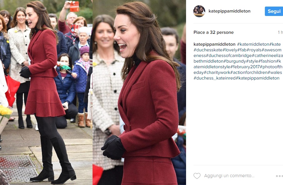 Kate Middleton sfida la regina: gonna corta e... FOTO