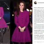 Kate Middleton impeccabile: abito fucsia e tacchi FOTO