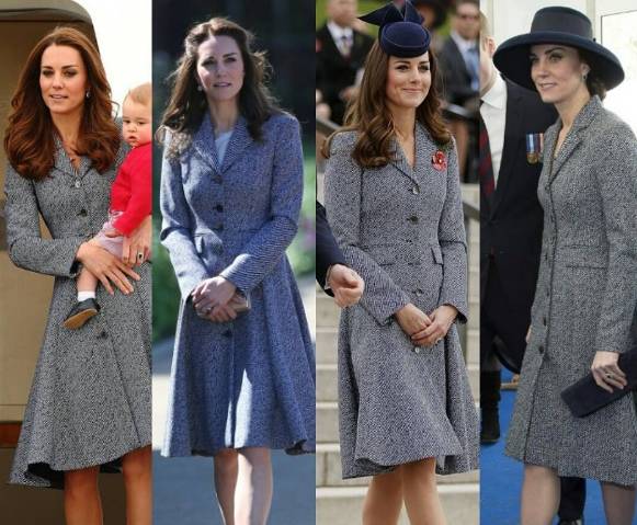 Kate Middleton look: cappotto riciclato e omaggio a... FOTO