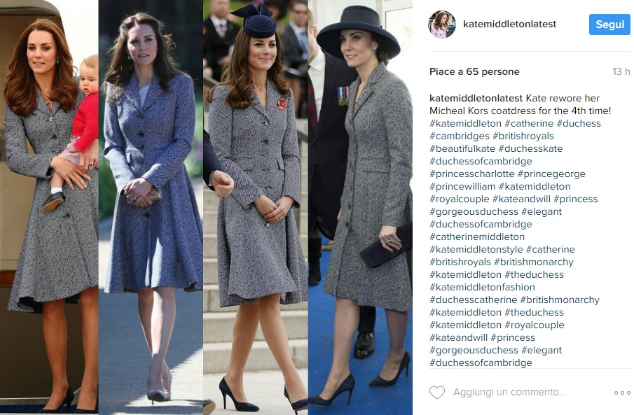 Kate Middleton look: cappotto riciclato e omaggio a... FOTO