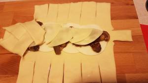 Treccia ai Funghi con o senza Bimby