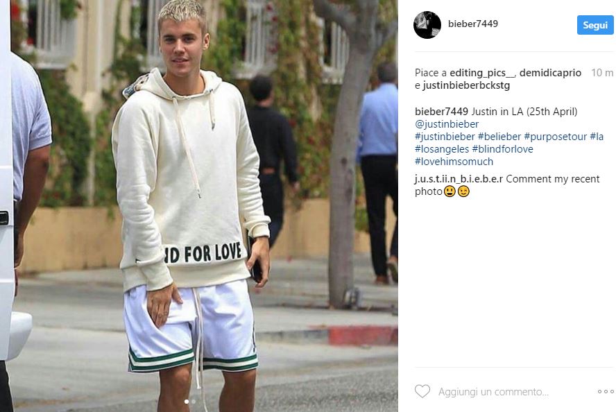 Justin Bieber cerca una fidanzata? La sua maglia dice tutto...FOTO