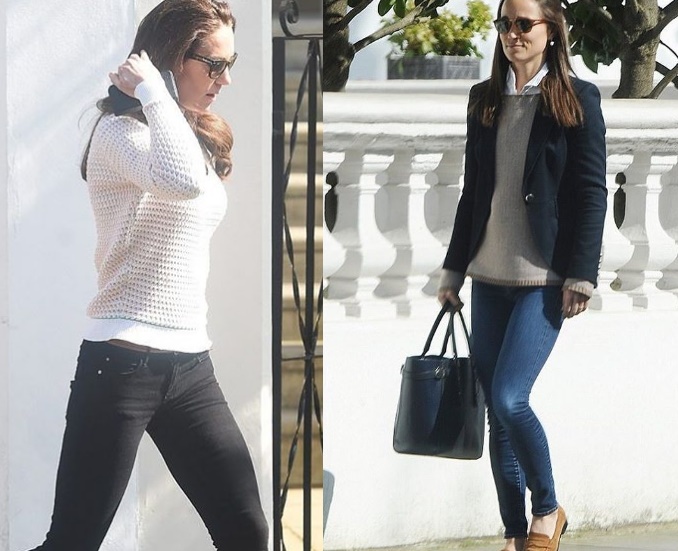 Kate Middleton e Pippa: look casual chic a Londra FOTO