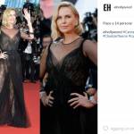 Charlize Theron total black a Cannes: abito firmato Dior FOTO