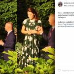Kate Middleton look: con l'abito a fiori è impeccabile FOTO