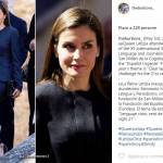 Letizia Ortiz look: completo grigio aderente per la regina FOTO