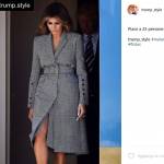 Melania Trump copia Kate Middleton: sfida di look FOTO