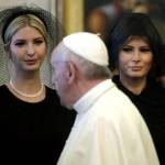 Melania Trump e Ivanka di nero dal Papa: ecco perché