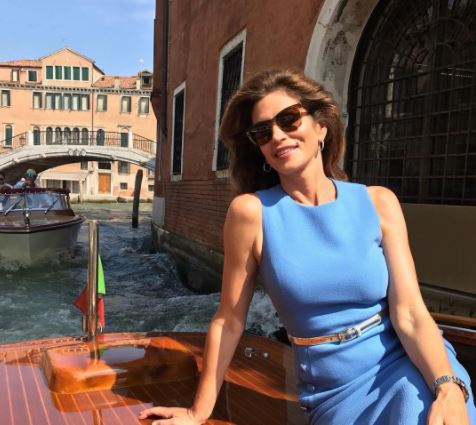 Cindy Crawford in Italia: il buongiorno da Venezia FOTO