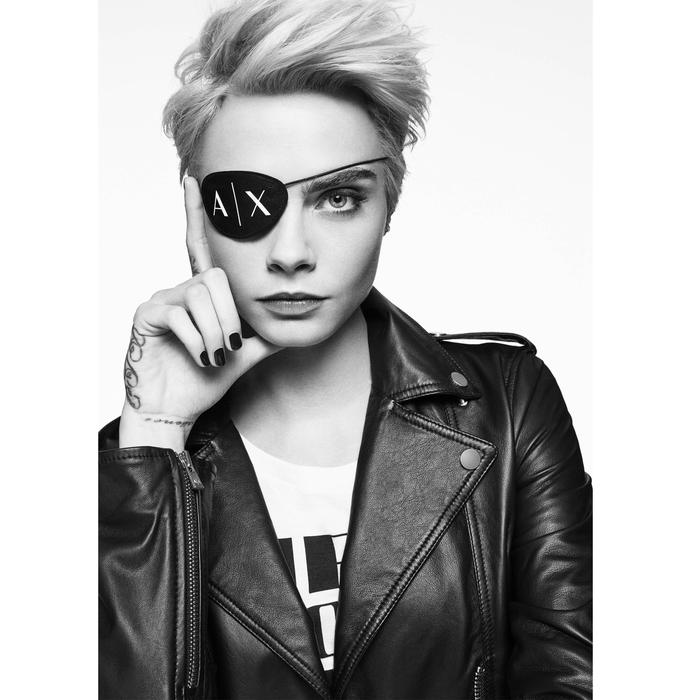 Cara Delevingne testimonial della campagna Ax Armani Exchange FOTO