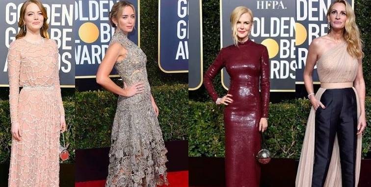 Golden Globes 2019: le star con i look più belli