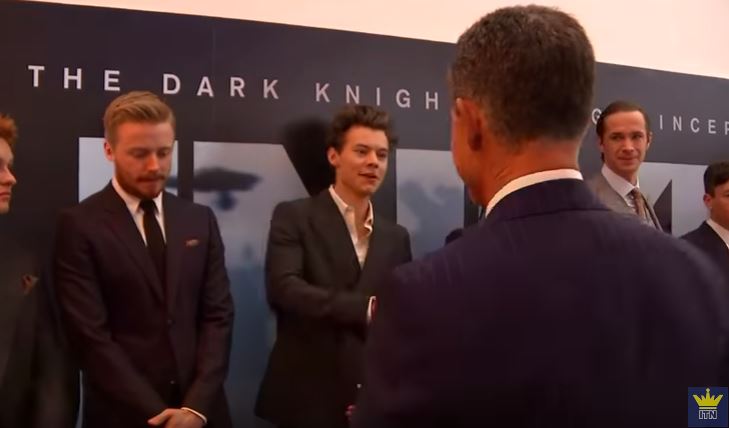 YOUTUBE Harry Styles e il Principe Harry alla prima di Dunkirk