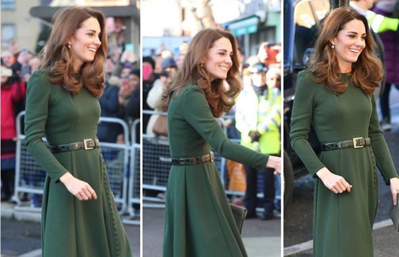 La scelta monocromatica di Kate Middleton nasconde un messaggio sociale molto importante